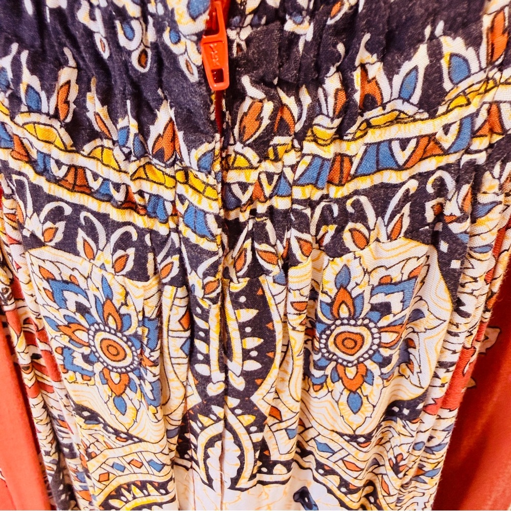 EUC Angie Multicolor Paisley Dress - Picture 6 of 9